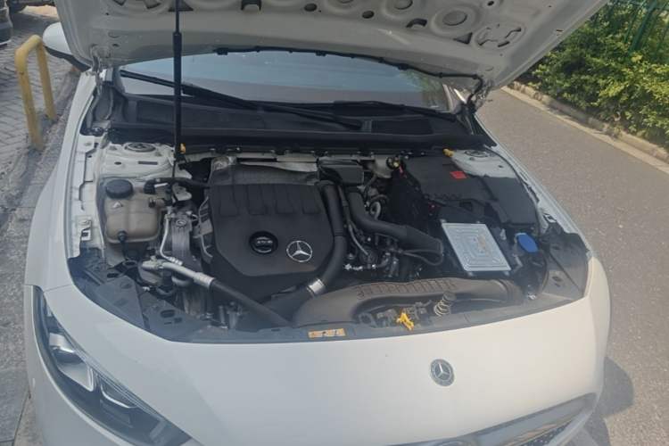 Used Mercedes-Benz A-Class 2022 A 200 L Sport Sedan Fashion Model Engine Bay