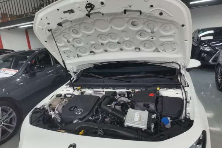 Used Mercedes-Benz A-Class 2022 A 200 L Sport Sedan Fashion Model Engine Bay