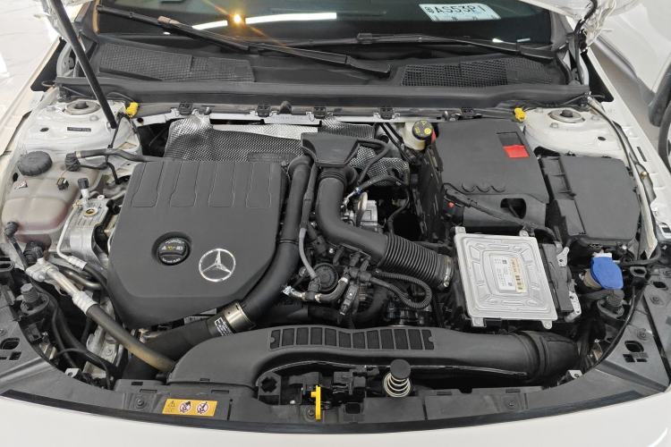 Used Mercedes-Benz A-Class 2022 Revised Version A 200 L Sport Sedan Fashionable Style Engine Bay