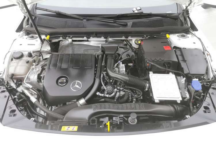 Used Mercedes-Benz A-Class 2022 Second Facelift A 200 L Sport Sedan Fashion Version Engine Bay