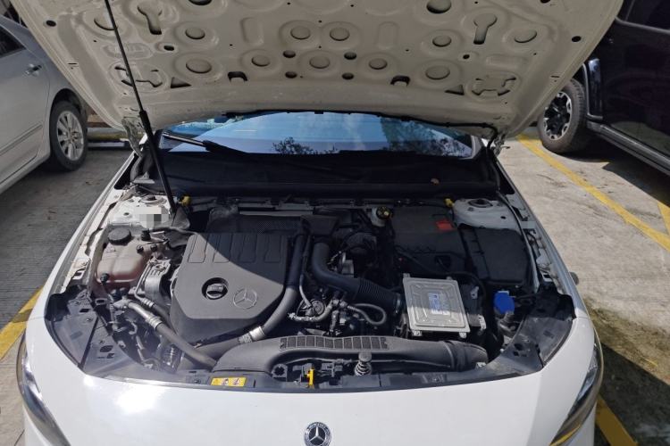 Used Mercedes-Benz A-Class 2022 Second Facelift A 200 L Sport Sedan Fashion Version Engine Bay