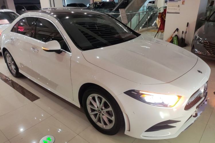 Used Mercedes-Benz A-Class 2022 Restyled A 200 L Sport Sedan Dynamic Version Exterior 1