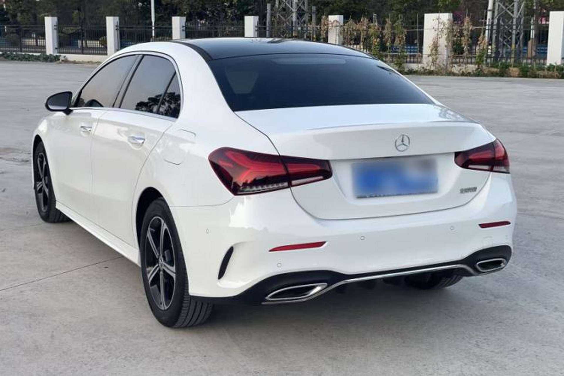Used Mercedes-Benz A-Class 2022 Second Facelift A 200 L Sport Sedan Fashion Version Exterior 2