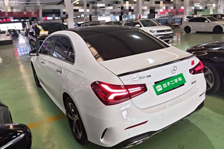 Used Mercedes-Benz A-Class 2022 Second Facelift A 200 L Sport Sedan Fashion Version Exterior 2