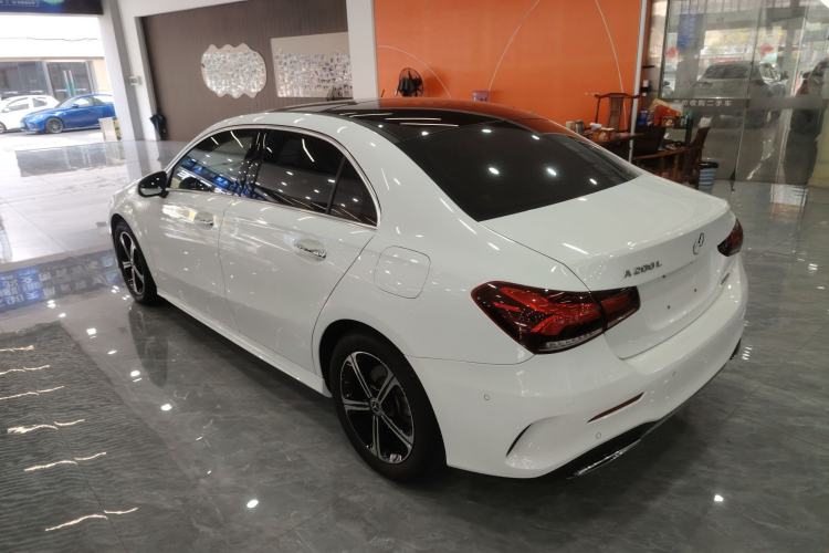 Used Mercedes-Benz A-Class 2022 Restyled A 200 L Sport Sedan Dynamic Version Exterior 2