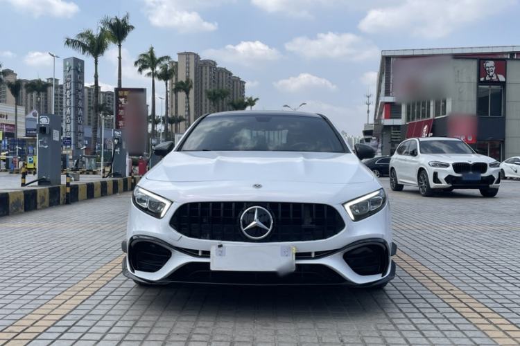 Used Mercedes-Benz A-Class 2022 Second Facelift A 200 L Sport Sedan Fashion Version Exterior 2