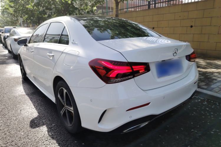 Used Mercedes-Benz A-Class 2022 Second Facelift A 200 L Sport Sedan Fashion Version Exterior 2