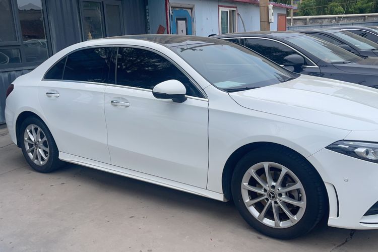 Used Mercedes-Benz A-Class 2022 Restyled A 200 L Sport Sedan Dynamic Version Exterior 3