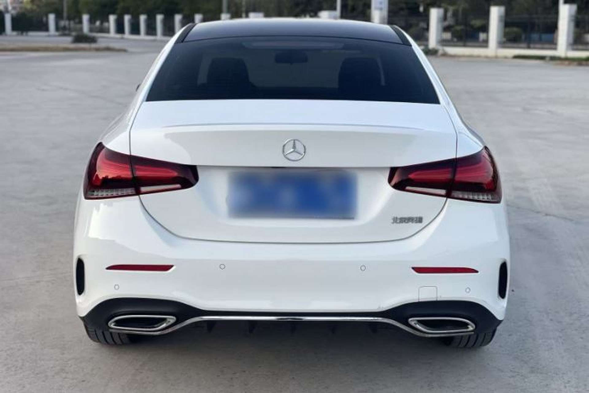 Used Mercedes-Benz A-Class 2022 Second Facelift A 200 L Sport Sedan Fashion Version Exterior 4