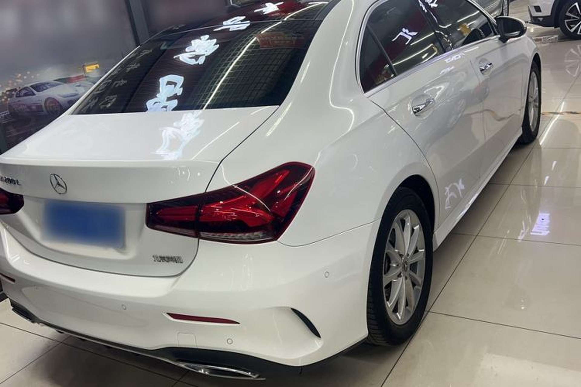 Used Mercedes-Benz A-Class 2022 Restyled A 200 L Sport Sedan Dynamic Version Exterior 5