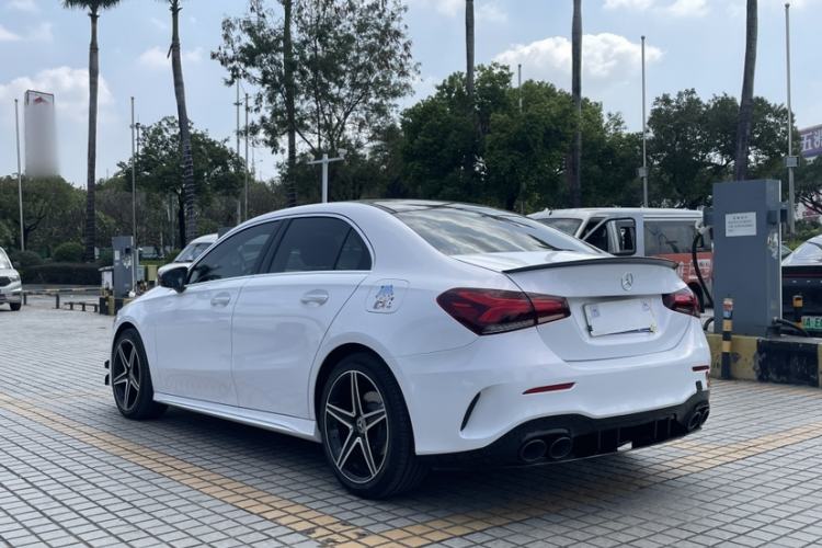 Used Mercedes-Benz A-Class 2022 Second Facelift A 200 L Sport Sedan Fashion Version Exterior 6