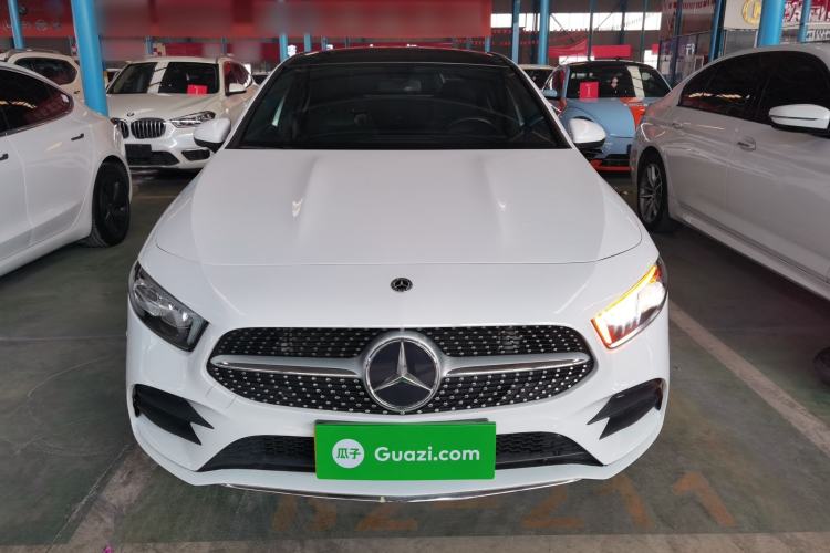 Used Mercedes-Benz A-Class 2022 Second Facelift A 200 L Sport Sedan Fashion Version Front