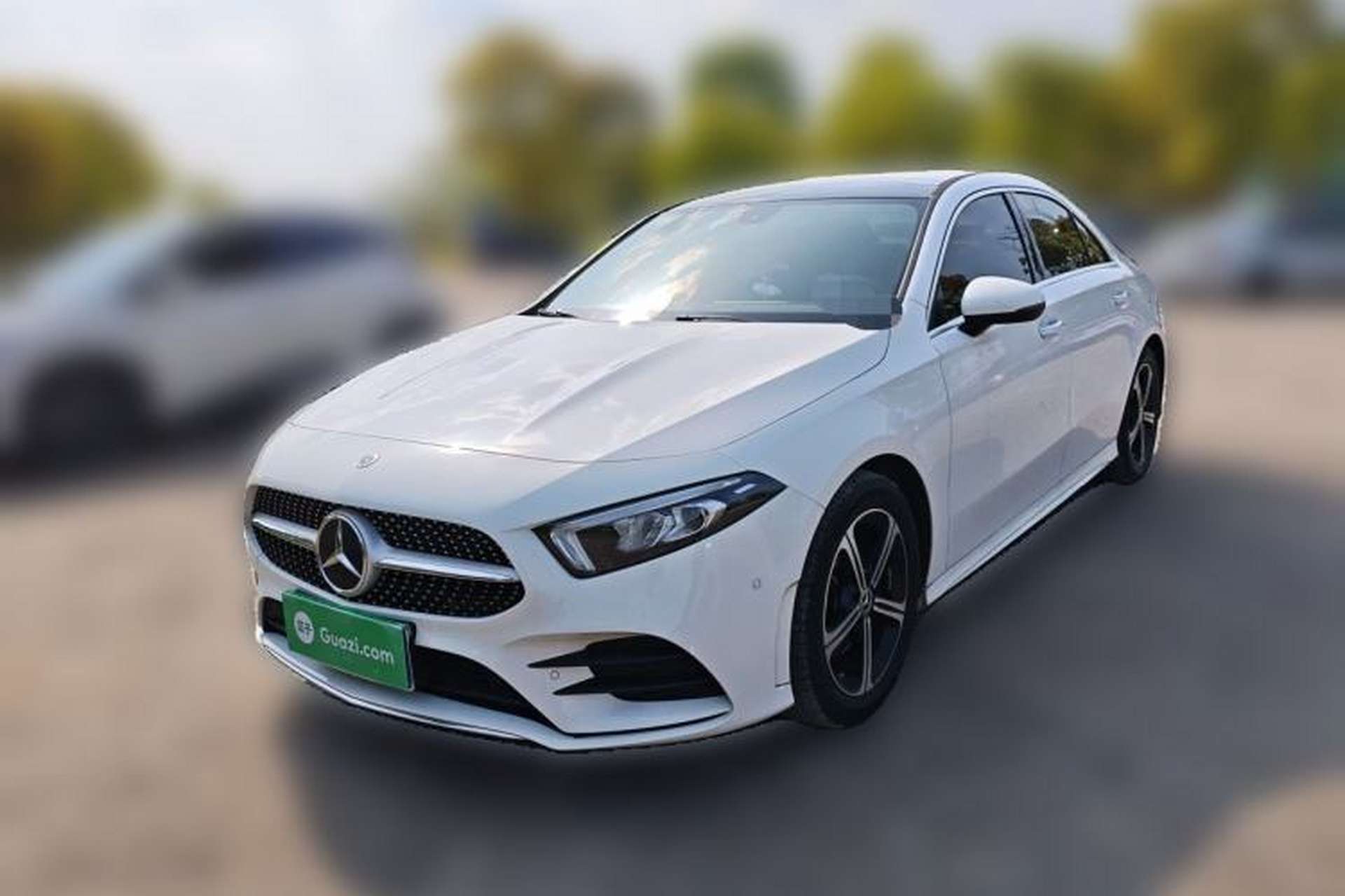 Used Mercedes-Benz A-Class 2022 Revised Version A 200 L Sport Sedan Fashionable Style Front Left 45 Deg