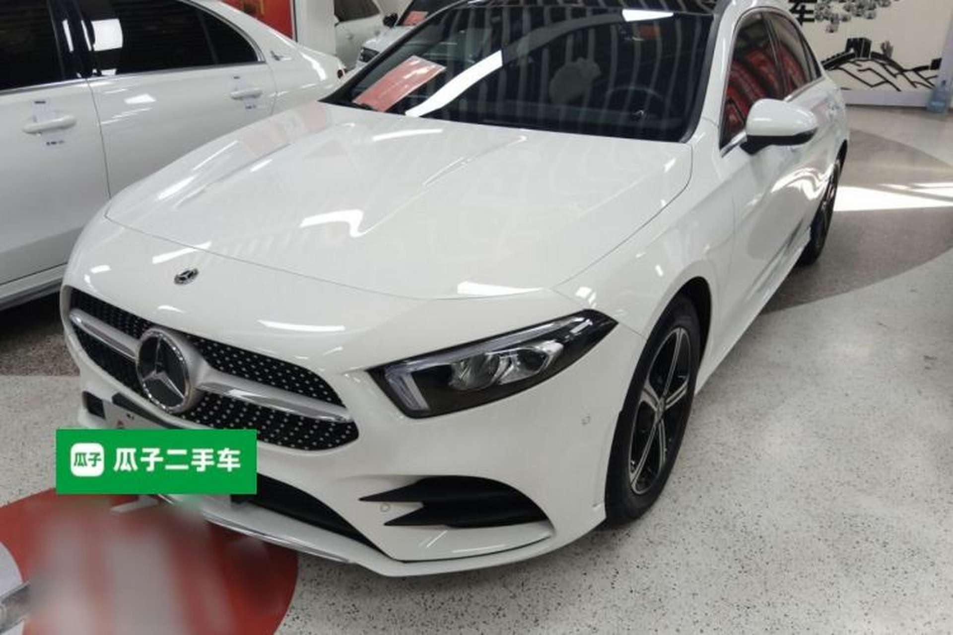 Used Mercedes-Benz A-Class 2022 Revised Version A 200 L Sport Sedan Fashionable Style Front Left 45 Deg