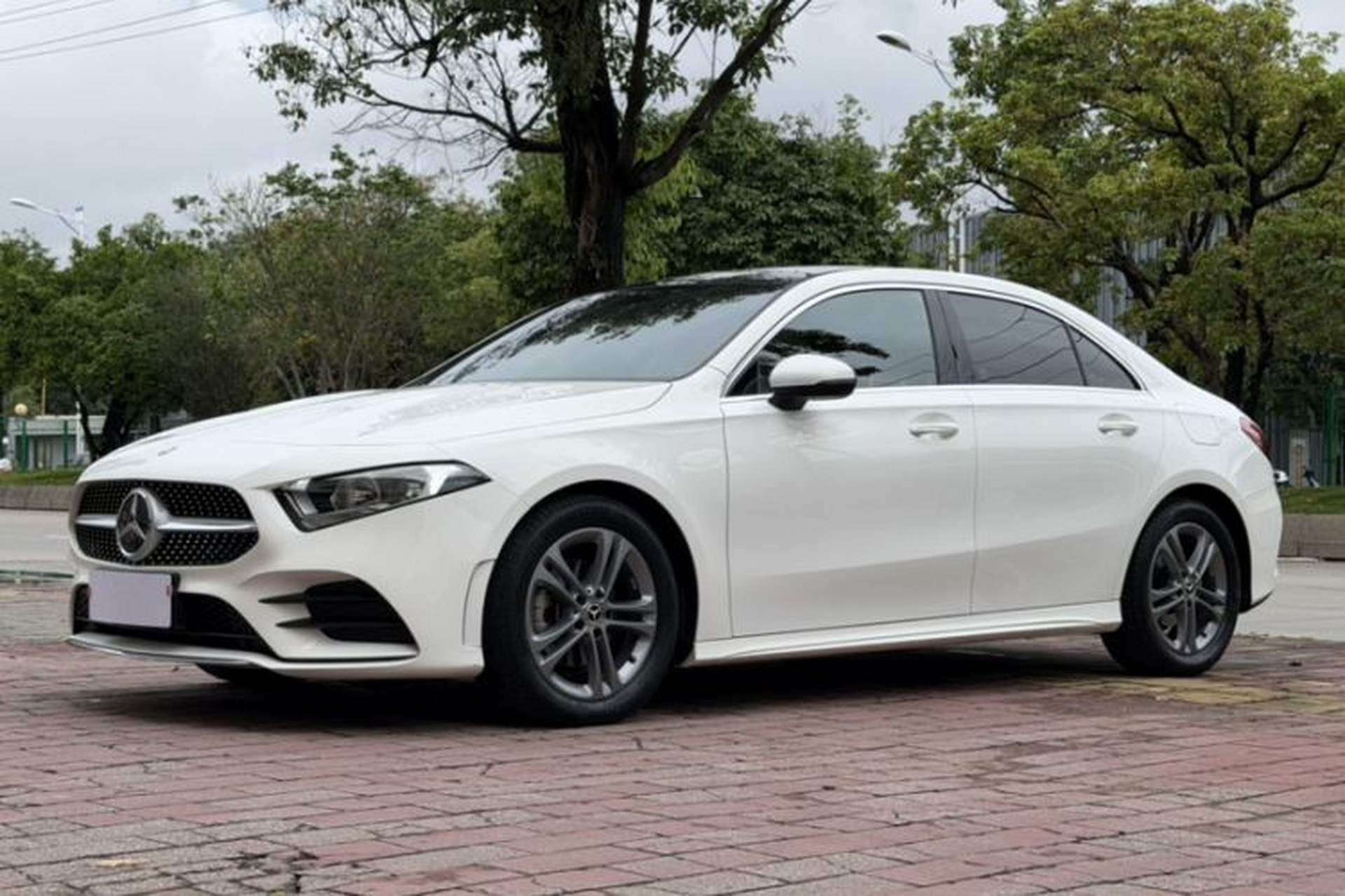 Used Mercedes-Benz A-Class 2022 A 180 L Sport Sedan Front Left 45 Deg