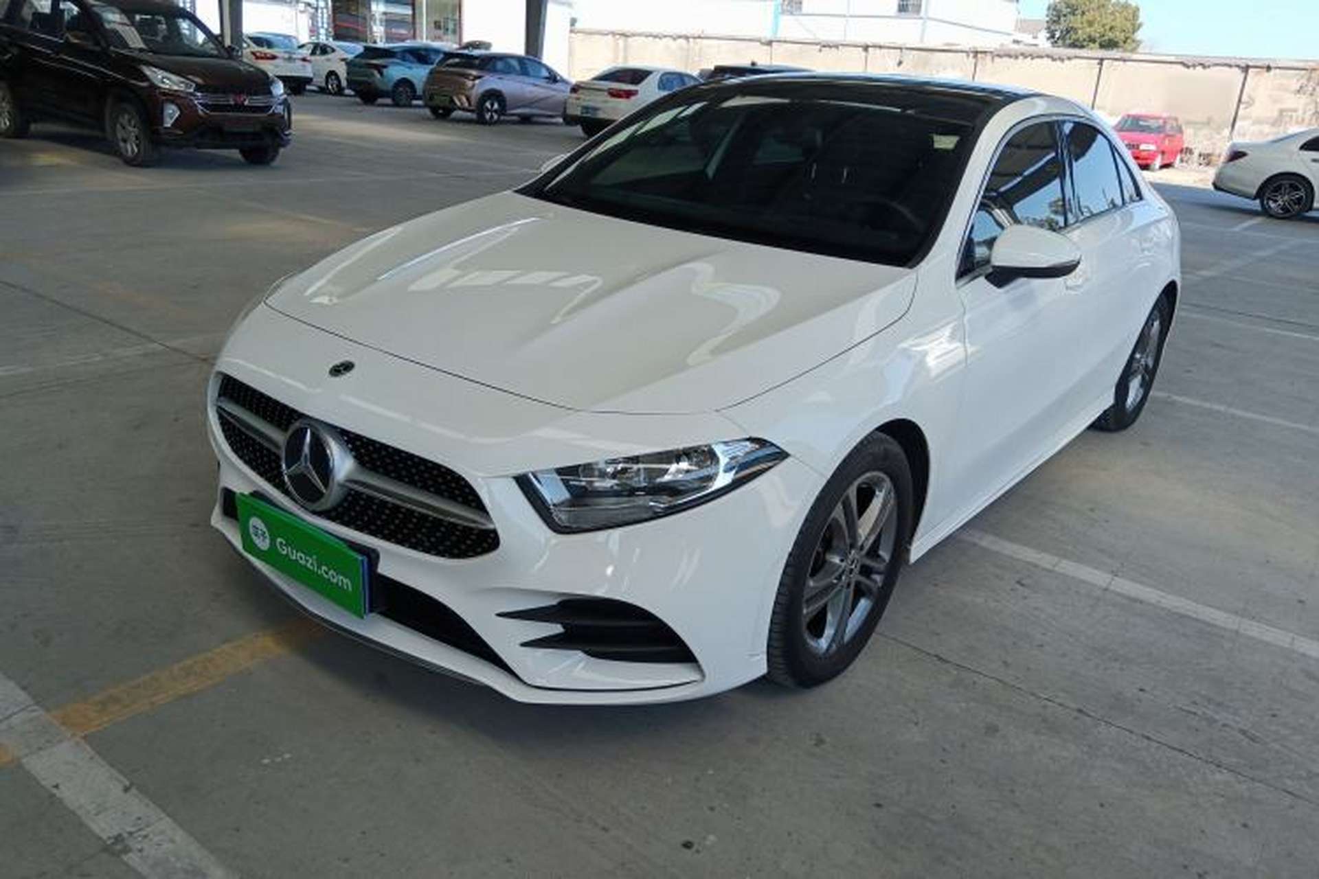 Used Mercedes-Benz A-Class 2022 Restyled A 180 L Sport Sedan Front Left 45 Deg
