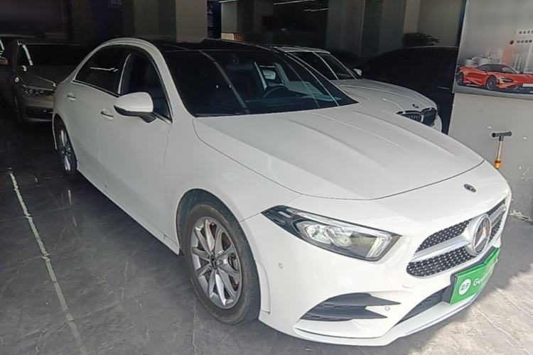 Used Mercedes-Benz A-Class 2022 A 200 L Sport Sedan Dynamic Model Front Right 45 Deg