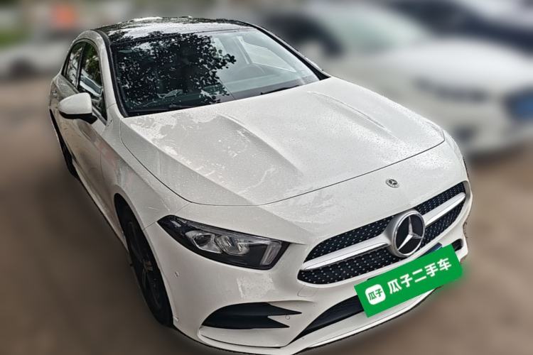 Used Mercedes-Benz A-Class 2022 Second Facelift A 200 L Sport Sedan Fashion Version Front Right 45 Deg