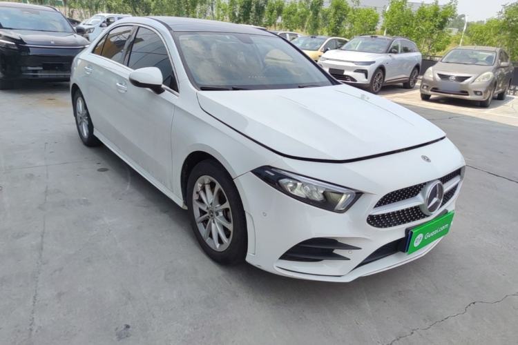 Used Mercedes-Benz A-Class 2022 Restyled A 200 L Sport Sedan Fashion Version Front Right 45 Deg
