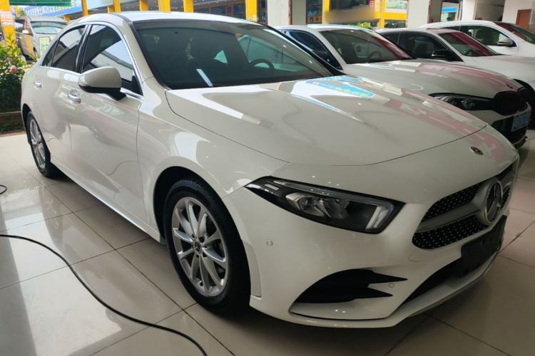 Used Mercedes-Benz A-Class 2022 Restyled A 200 L Sport Sedan Fashion Version Front Right 45 Deg