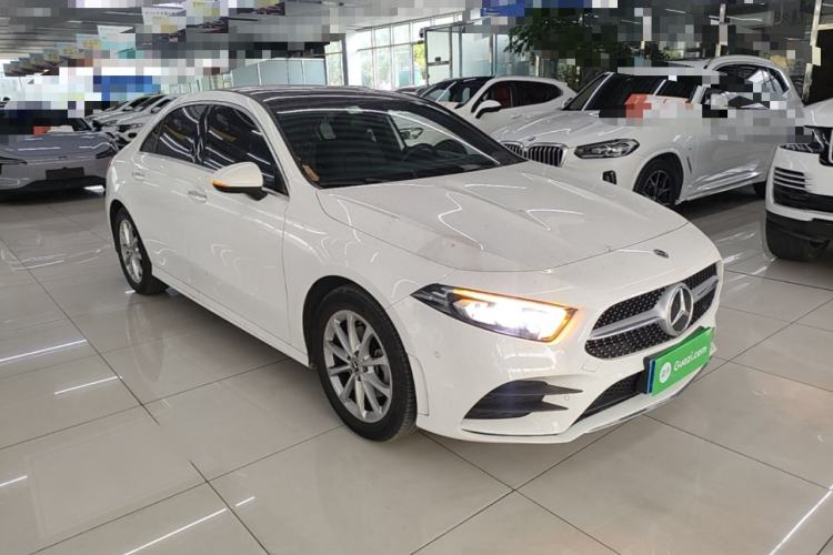 Used Mercedes-Benz A-Class 2022 Restyled A 200 L Sport Sedan Fashion Version Front Right 45 Deg