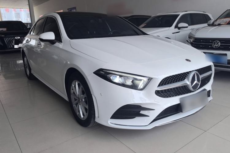 Used Mercedes-Benz A-Class 2022 Restyled A 200 L Sport Sedan Fashion Version Front Right 45 Deg