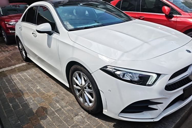 Used Mercedes-Benz A-Class 2022 A 200 L Sport Sedan Dynamic Model Front Right 45 Deg
