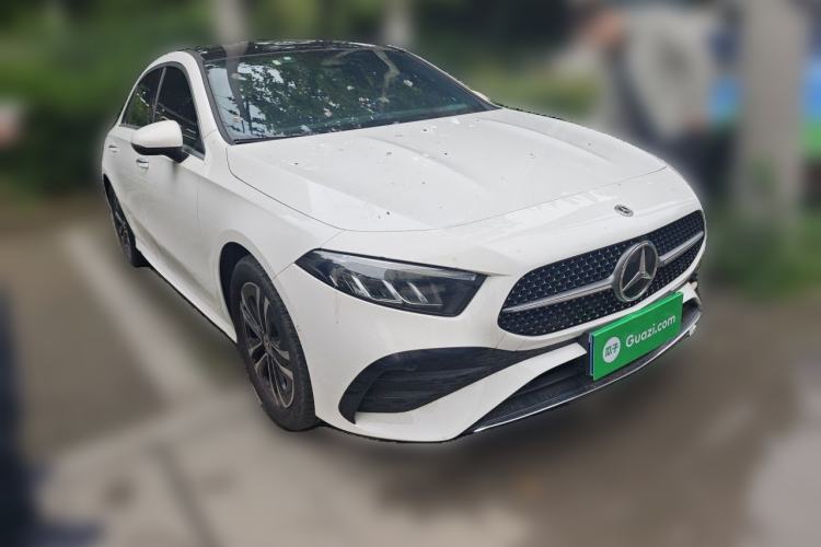 Used Mercedes-Benz A-Class 2022 Restyled A 200 L Sport Sedan Dynamic Version Front Right 45 Deg