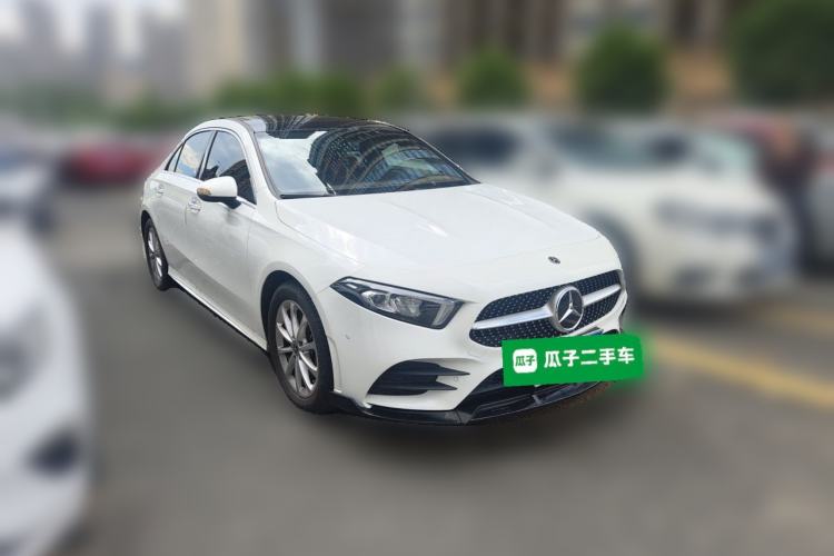 Used Mercedes-Benz A-Class 2022 Restyled A 200 L Sport Sedan Fashion Version Front Right 45 Deg