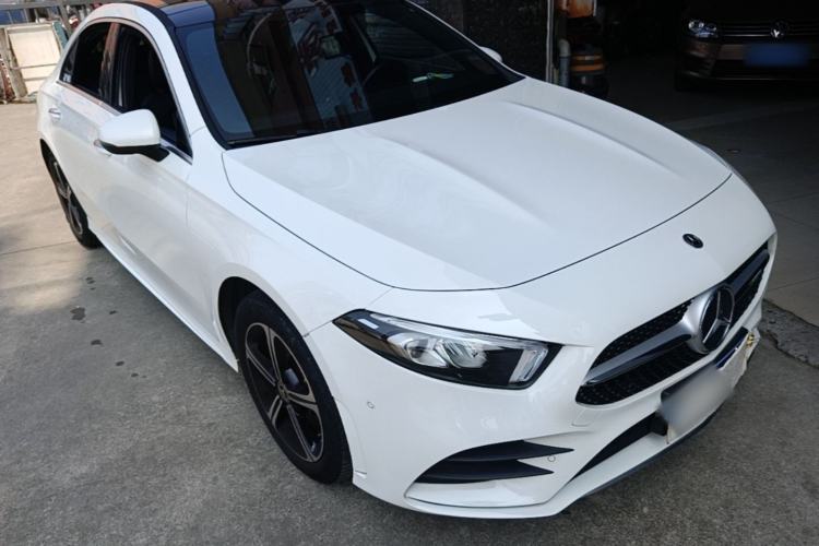 Used Mercedes-Benz A-Class 2022 Restyled A 200 L Sport Sedan Fashion Version Front Right 45 Deg