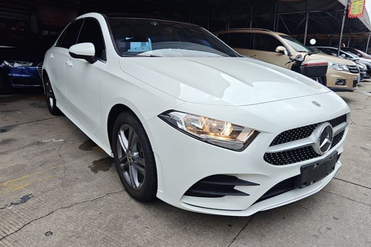 Used Mercedes-Benz A-Class 2022 Restyled A 180 L Sport Sedan Front Right 45 Deg