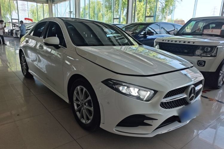 Used Mercedes-Benz A-Class 2022 Restyled A 200 L Sport Sedan Fashion Version Front Right 45 Deg