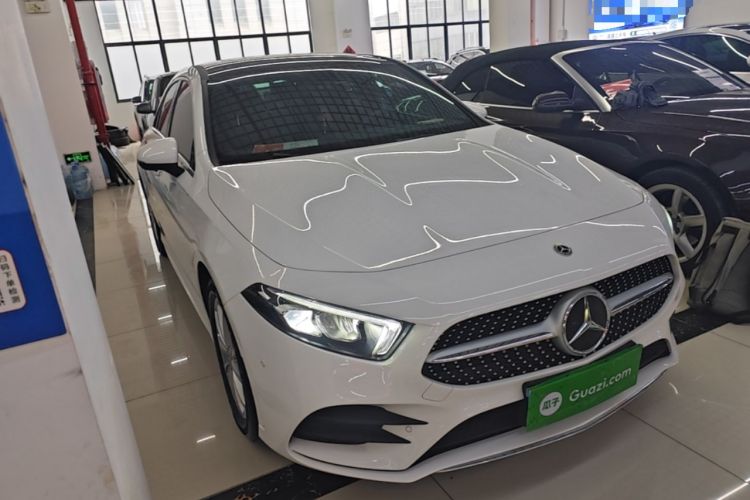 Used Mercedes-Benz A-Class 2022 Restyled A 200 L Sport Sedan Fashion Version Front Right 45 Deg