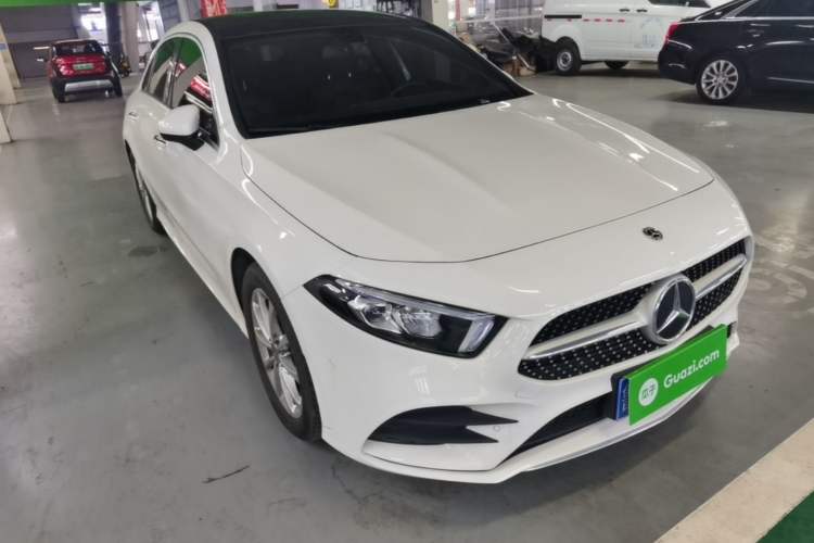 Used Mercedes-Benz A-Class 2022 Restyled A 200 L Sport Sedan Dynamic Version Front Right 45 Deg