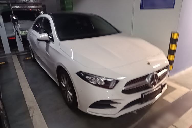 Used Mercedes-Benz A-Class 2022 Restyled A 200 L Sport Sedan Fashion Version Front Right 45 Deg