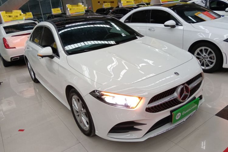 Used Mercedes-Benz A-Class 2022 Restyled A 200 L Sport Sedan Fashion Version Front Right 45 Deg