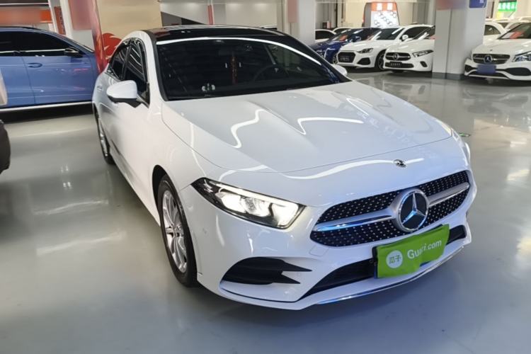 Used Mercedes-Benz A-Class 2022 A 200 L Sport Sedan Dynamic Model Front Right 45 Deg