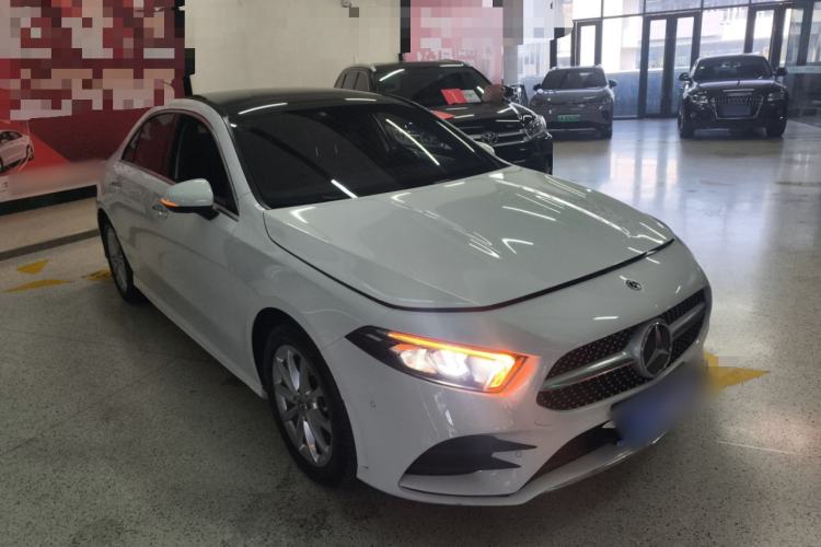 Used Mercedes-Benz A-Class 2022 Restyled A 200 L Sport Sedan Fashion Version Front Right 45 Deg
