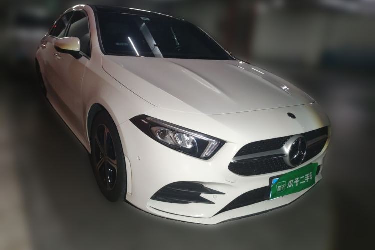 Used Mercedes-Benz A-Class 2022 Second Facelift A 200 L Sport Sedan Fashion Version Front Right 45 Deg