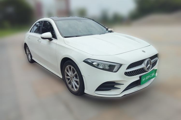 Used Mercedes-Benz A-Class 2022 Restyled A 200 L Sport Sedan Fashion Version Front Right 45 Deg