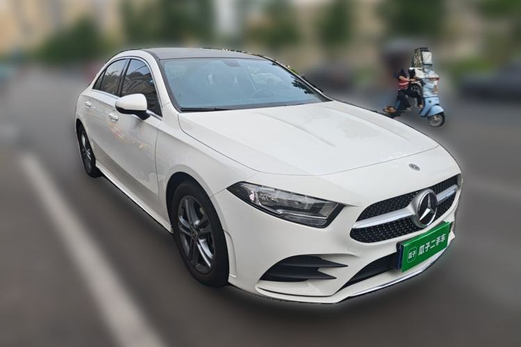 Used Mercedes-Benz A-Class 2022 Restyled A 180 L Sport Sedan Front Right 45 Deg
