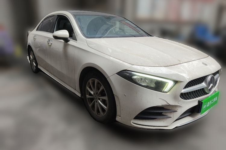Used Mercedes-Benz A-Class 2022 Restyled A 200 L Sport Sedan Dynamic Version Front Right 45 Deg