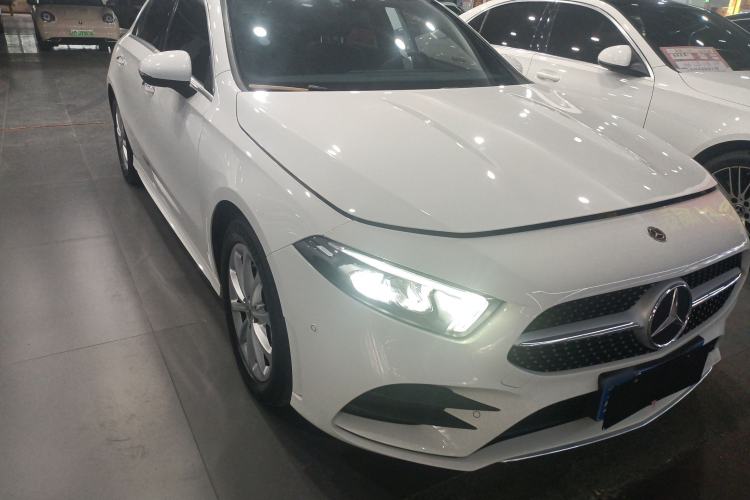 Used Mercedes-Benz A-Class 2022 Restyled A 200 L Sport Sedan Fashion Version Front Right 45 Deg