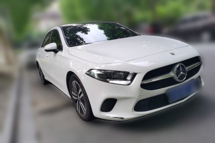 Used Mercedes-Benz A-Class 2022 A 180 L Sport Sedan Front Right 45 Deg