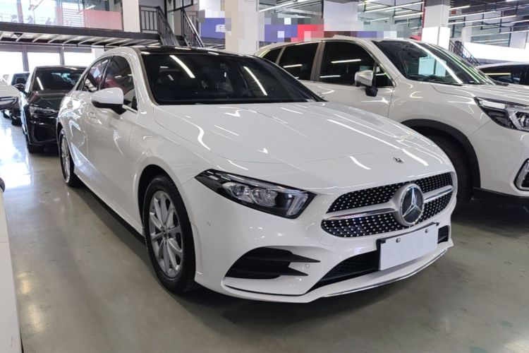 Used Mercedes-Benz A-Class 2022 Restyled A 200 L Sport Sedan Dynamic Version Front Right 45 Deg