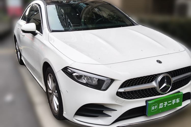 Used Mercedes-Benz A-Class 2022 Restyled A 200 L Sport Sedan Fashion Version Front Right 45 Deg