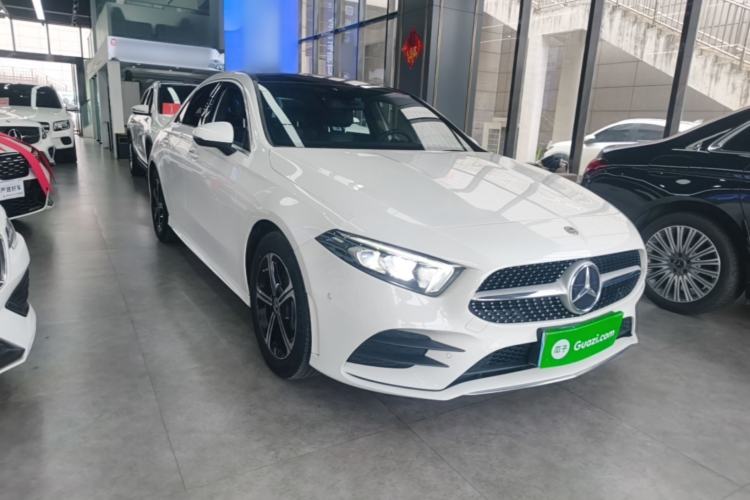 Used Mercedes-Benz A-Class 2022 Second Facelift A 200 L Sport Sedan Fashion Version Front Right 45 Deg