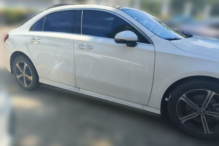 Used Mercedes-Benz A-Class 2022 Restyled A 200 L Sport Sedan Dynamic Version Front Right 45 Deg