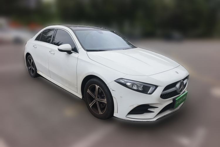 Used Mercedes-Benz A-Class 2022 Second Facelift A 200 L Sport Sedan Fashion Version Front Right 45 Deg
