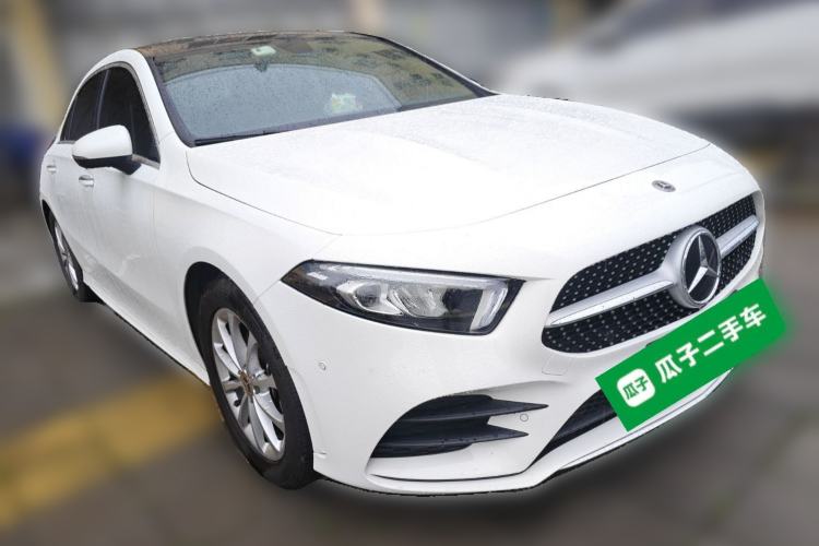 Used Mercedes-Benz A-Class 2022 A 200 L Sport Sedan Dynamic Model Front Right 45 Deg